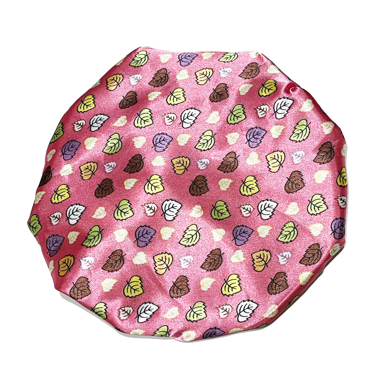 Toddler Adjustable Reversible Satin Bonnet - Fall Frost