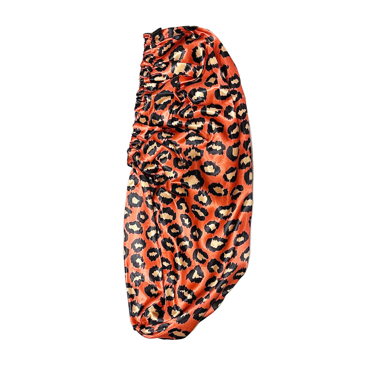 Mane Tane Adjustable Satin Braid Bonnet - Orange