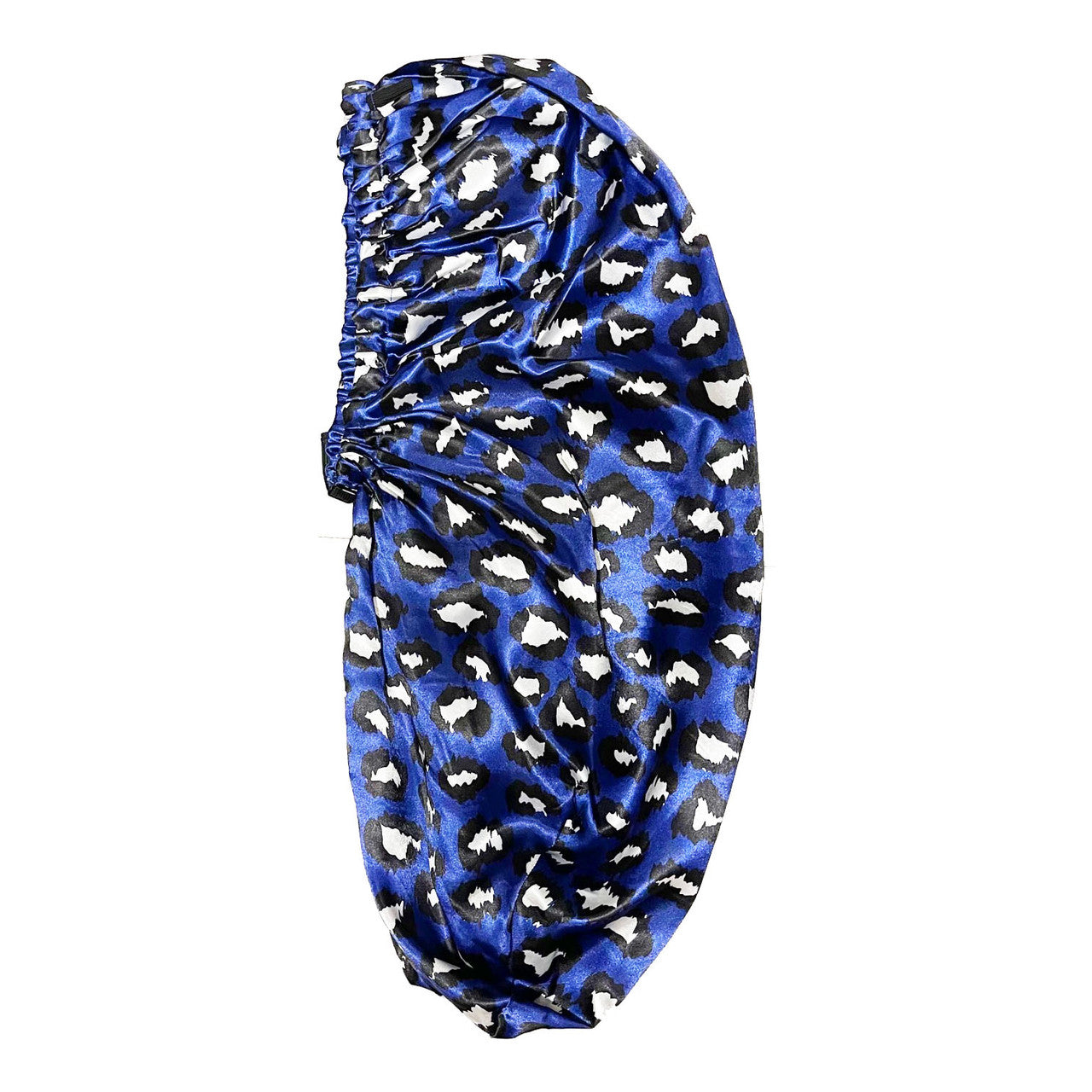 Mane Tane Adjustable Satin Braid Bonnet - Blue