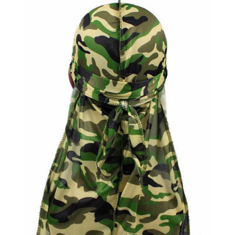Camo Durag - Green