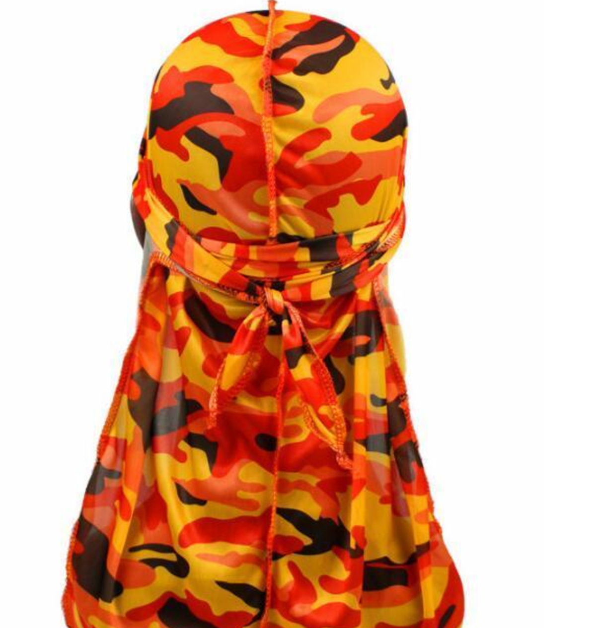 Camo Durag - Flame