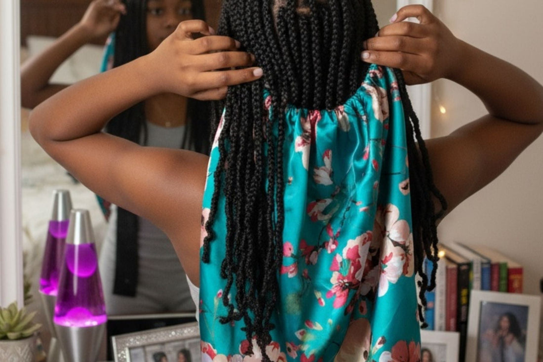 Satin Bonnets for Locs, Braids & Protective Styles