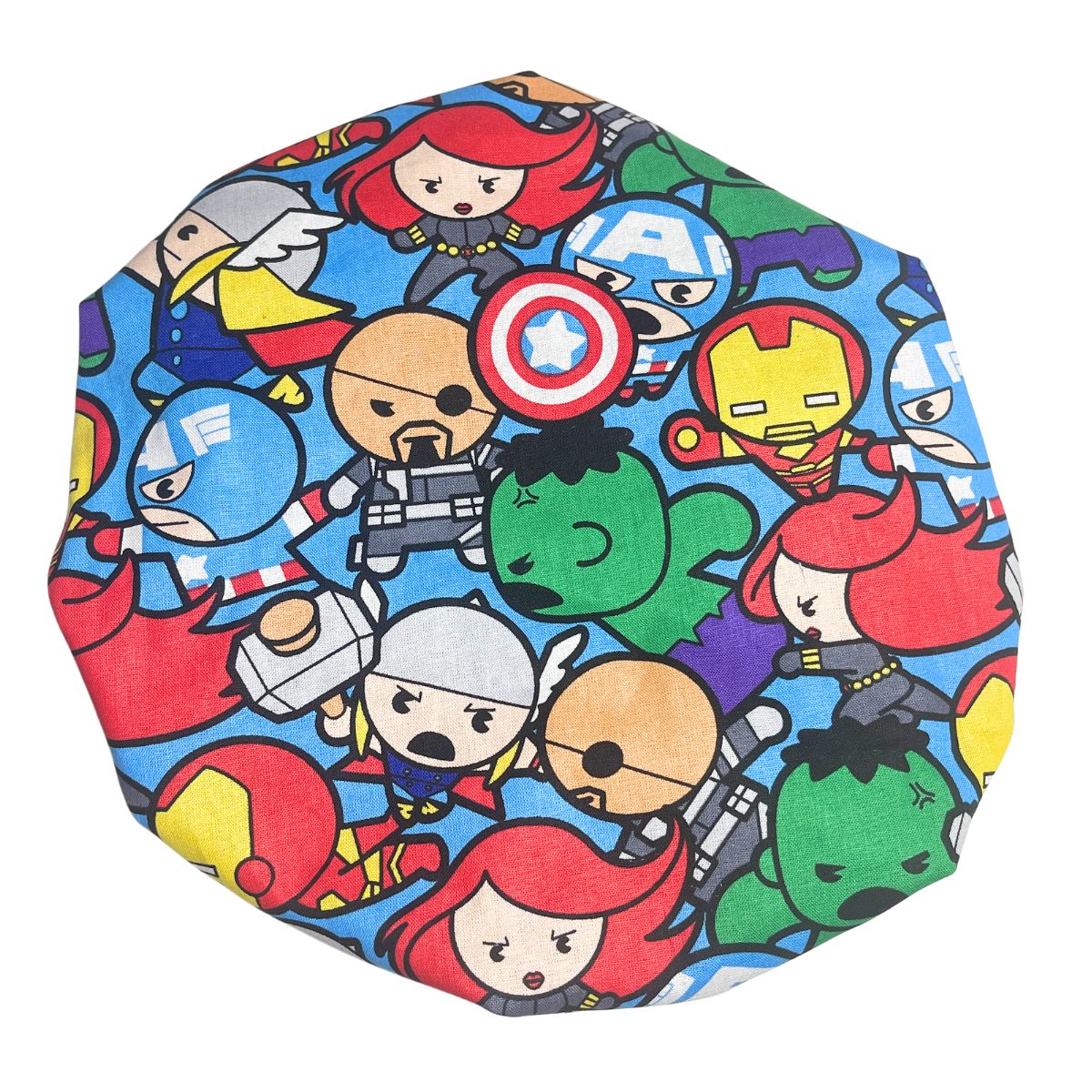 Avengers Chibi Satin Bonnet