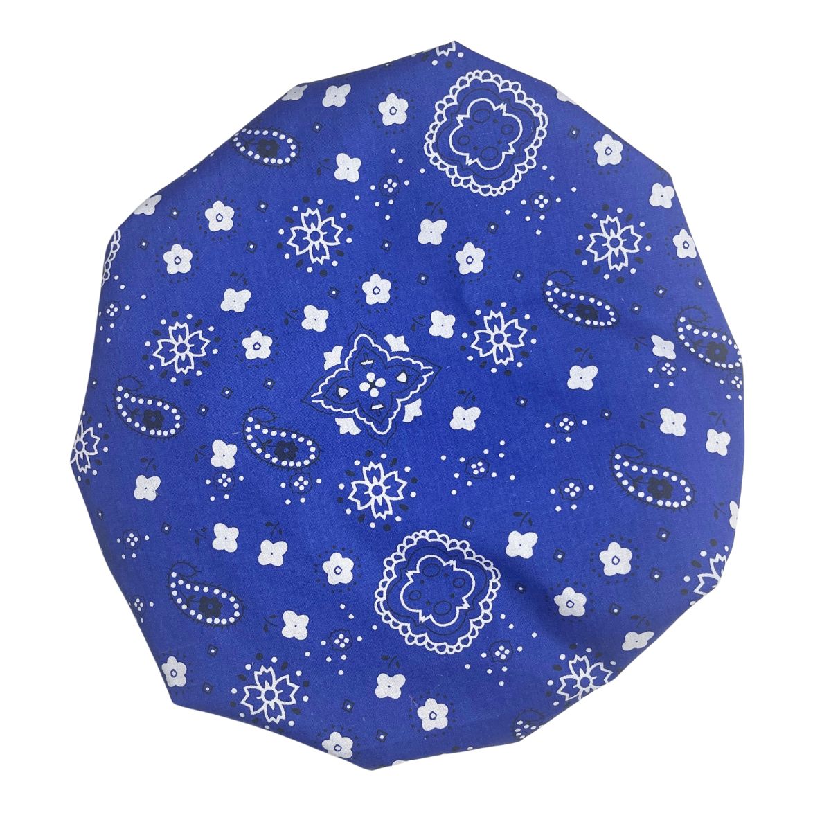 Bandana Satin Bonnet - Navy