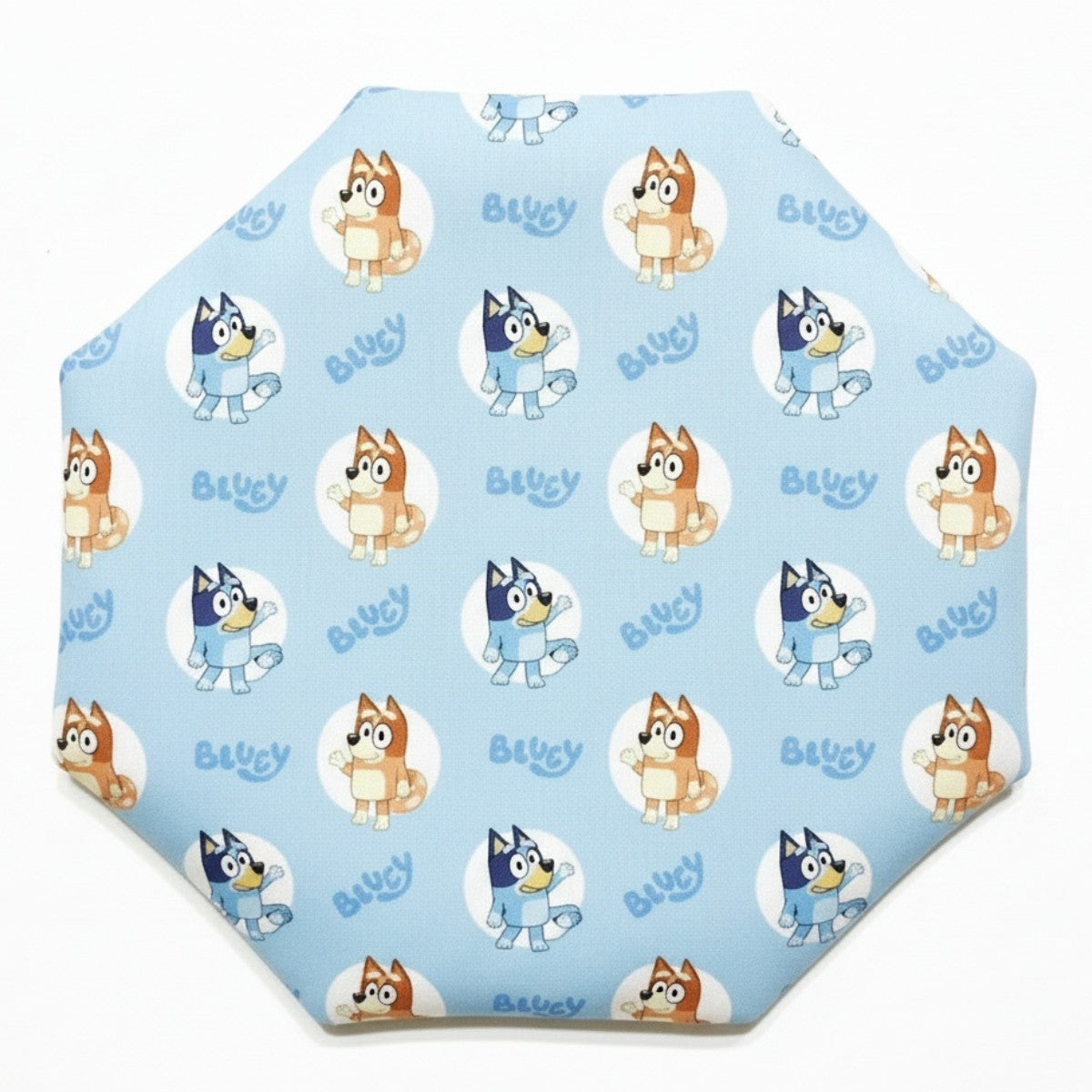 Bluey Circles Satin Bonnet