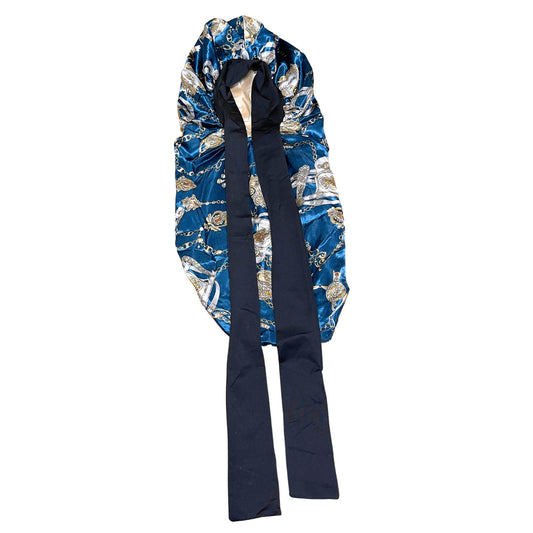 Adjustable Tie Satin Braid Bonnet - Luxury Chains