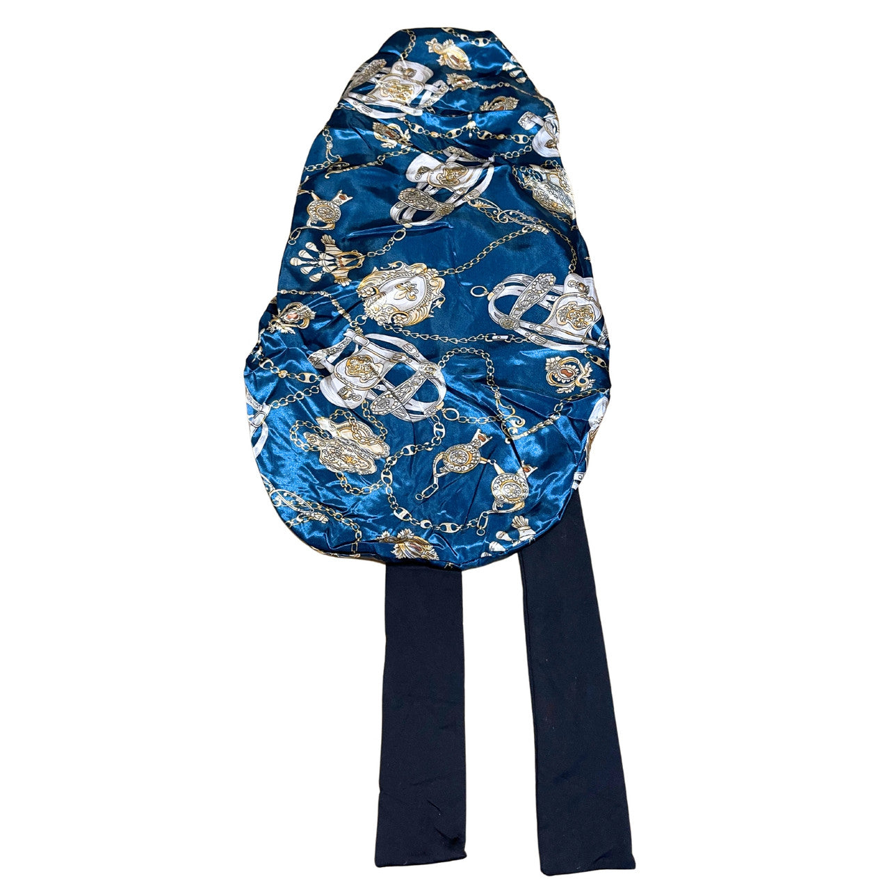 Adjustable Tie Satin Braid Bonnet - Luxury Chains