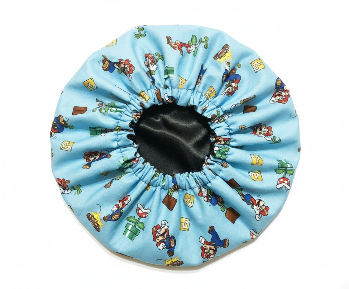 Mario Coins Satin Bonnet