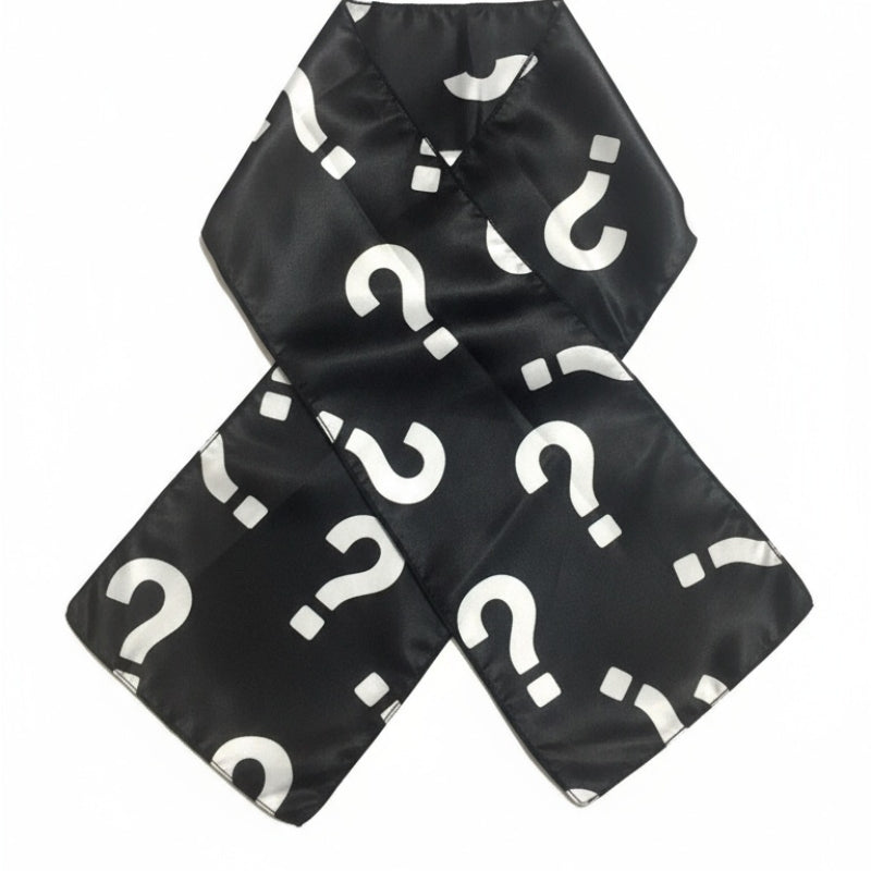 Grab Bag Mystery Edge Laying Rectangular Satin Scarf