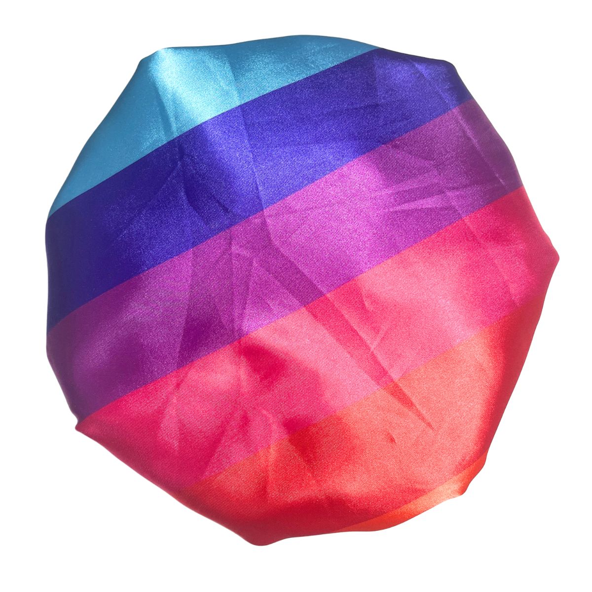 Over the Rainbow Reversible Satin Bonnet