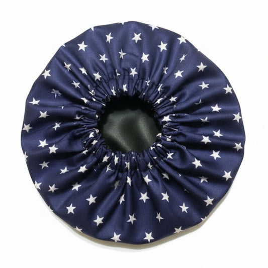 Star Spangled Reversible Satin Bonnet