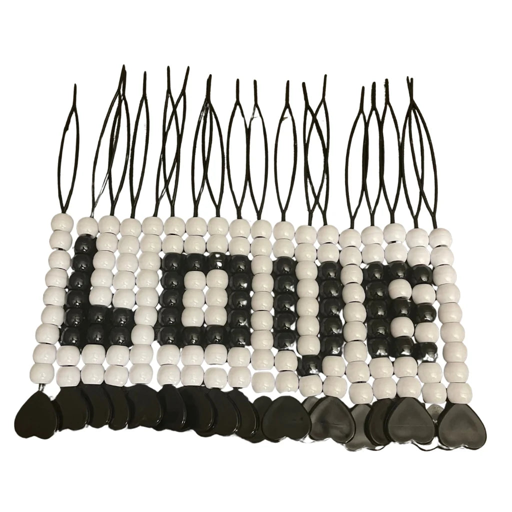 Black & White LOVE Bead Bundle