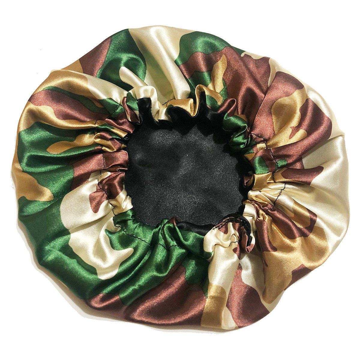 Camo Reversible Satin Bonnet