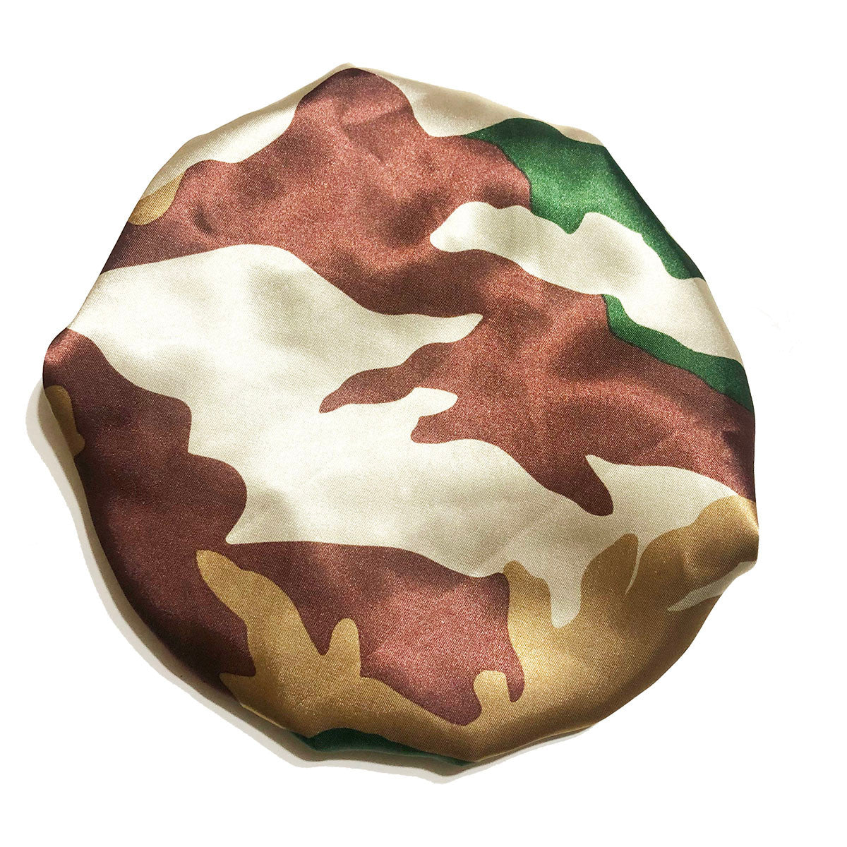 Camo Reversible Satin Bonnet