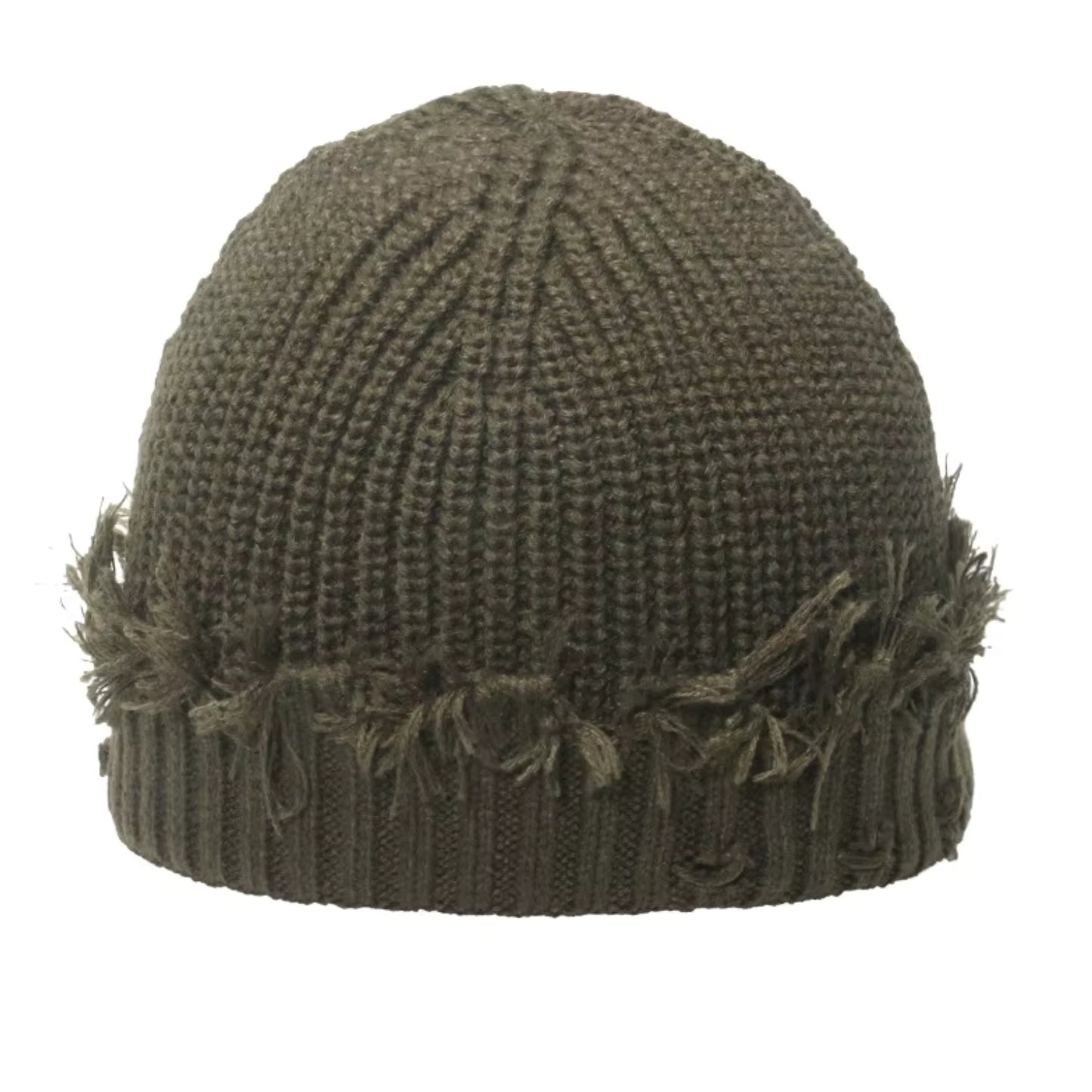 Adult Satin-Lined Distressed Hat - Hunter Green