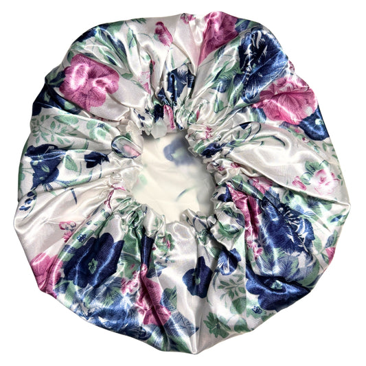 Child Satin Lined Adjustable Shower Cap - Garden Life