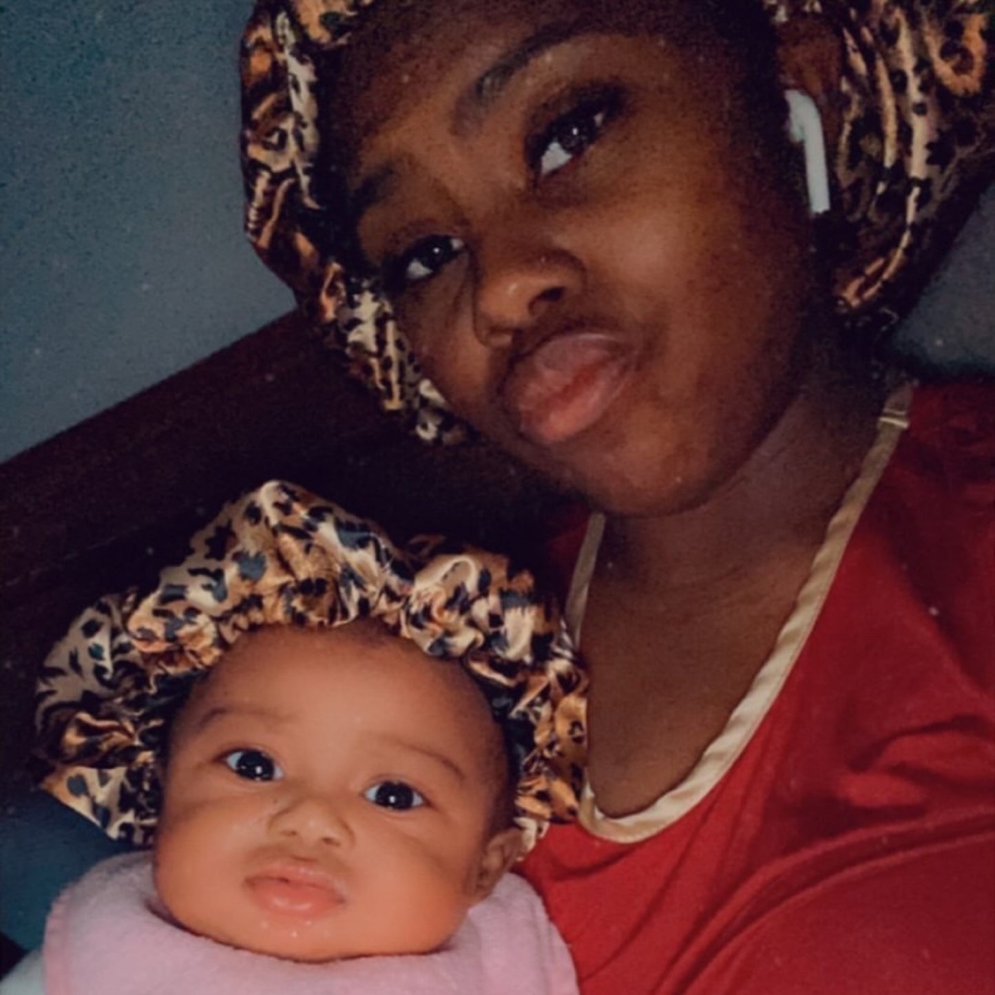 Mommy & Me Reversible Satin Bonnet - Mane Tane
