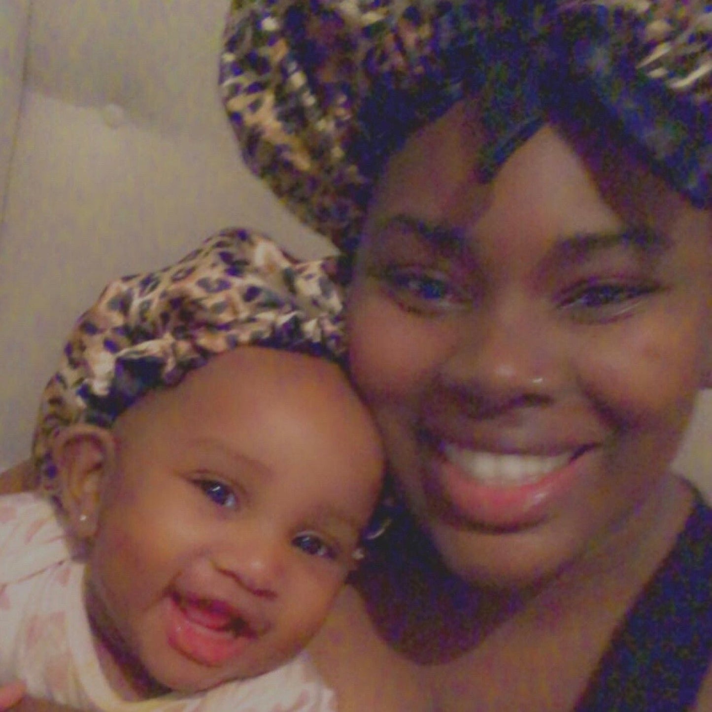 Mommy & Me Reversible Satin Bonnet - Mane Tane