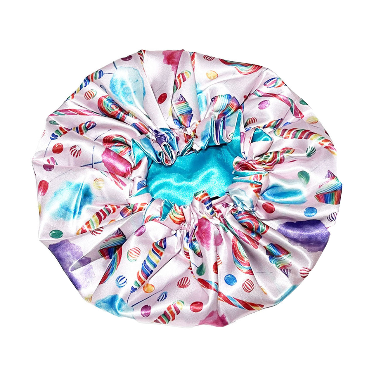 Sugar Shop Reversible Adjustable Satin Bonnet