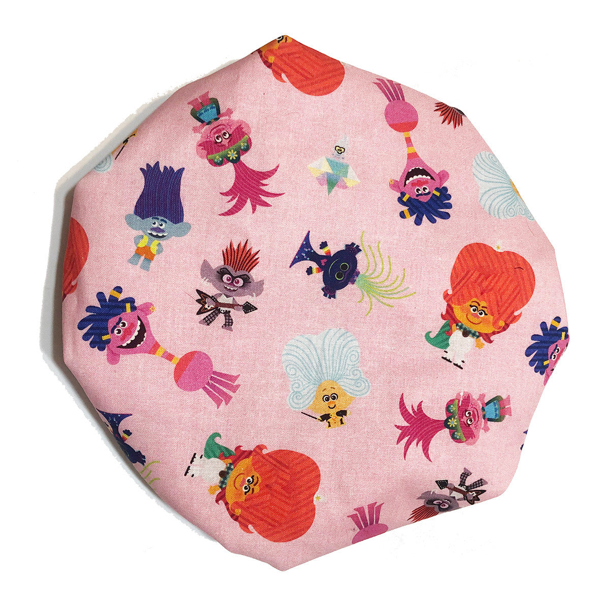 Trolls Pink Poppy and Friends Satin Bonnet
